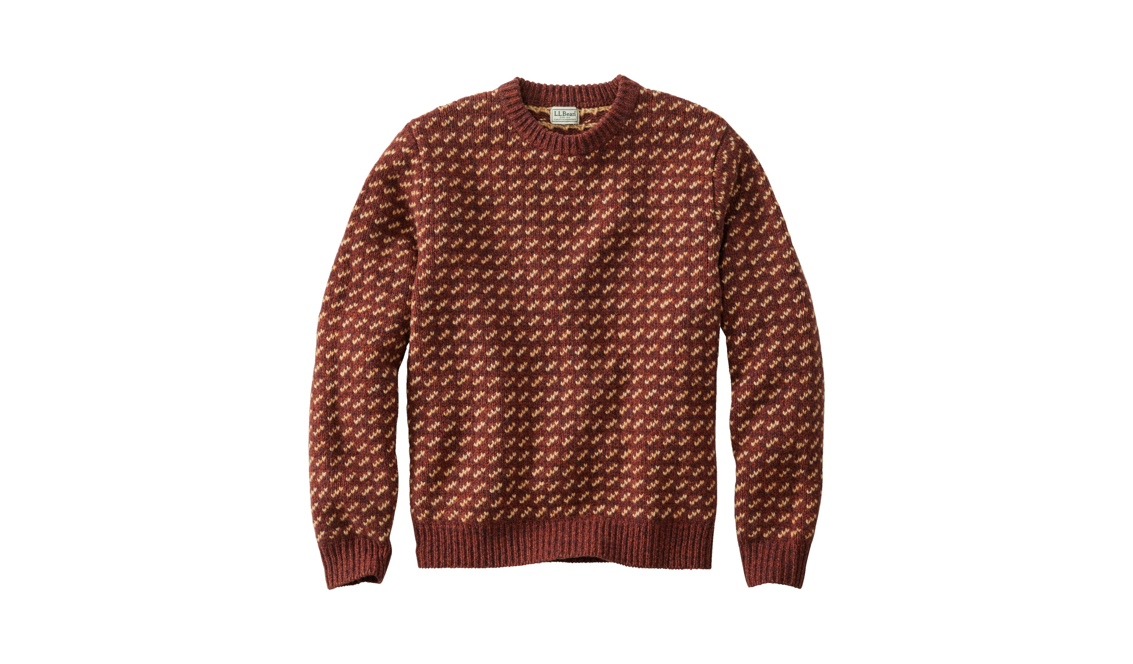 Men's Bean's Classic Ragg Wool Sweater, Crewneck