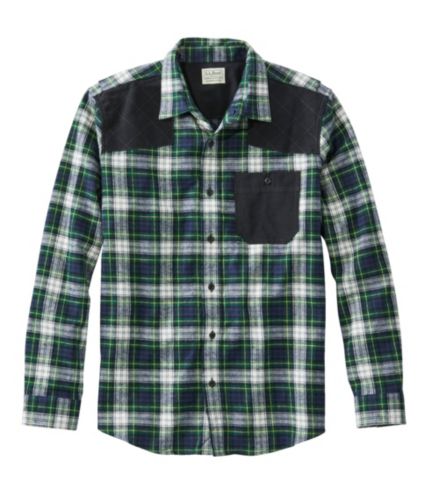 Men's Heritage Scotch Plaid Flannel Shirt, Slightly Fitted Untucked Fit |  Shirts at L.L.Bean