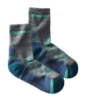 Women's Smartwool Hike Light Cushion Mid-Crew Socks, Striped