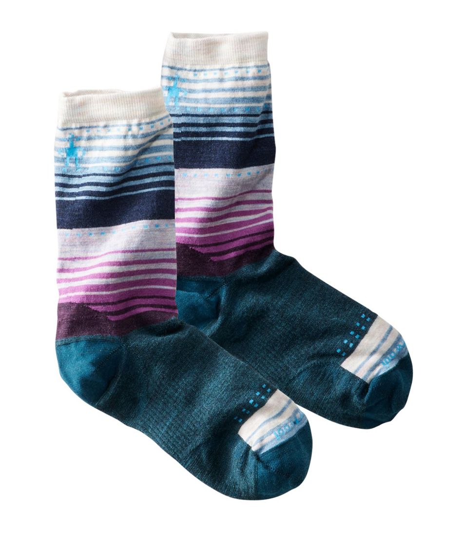 Women's Smartwool Everyday Stitch Striped Socks, Crew | Socks at L.L.Bean