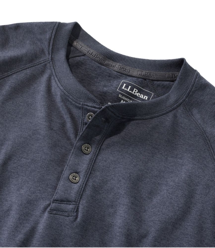 Men's VentureSoft Henley, Carbon Navy Marl, small image number 6