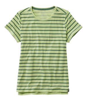 Women's Everyday SunSmart® Tee, Short-Sleeve Stripe