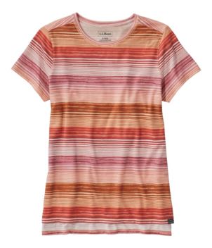 Women's Everyday SunSmart® Tee, Short-Sleeve Stripe