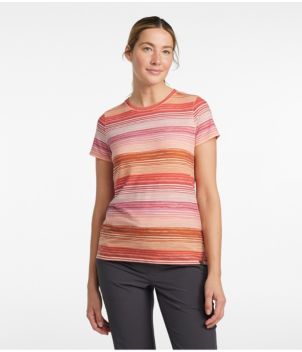 Women's Everyday SunSmart® Tee, Short-Sleeve Stripe