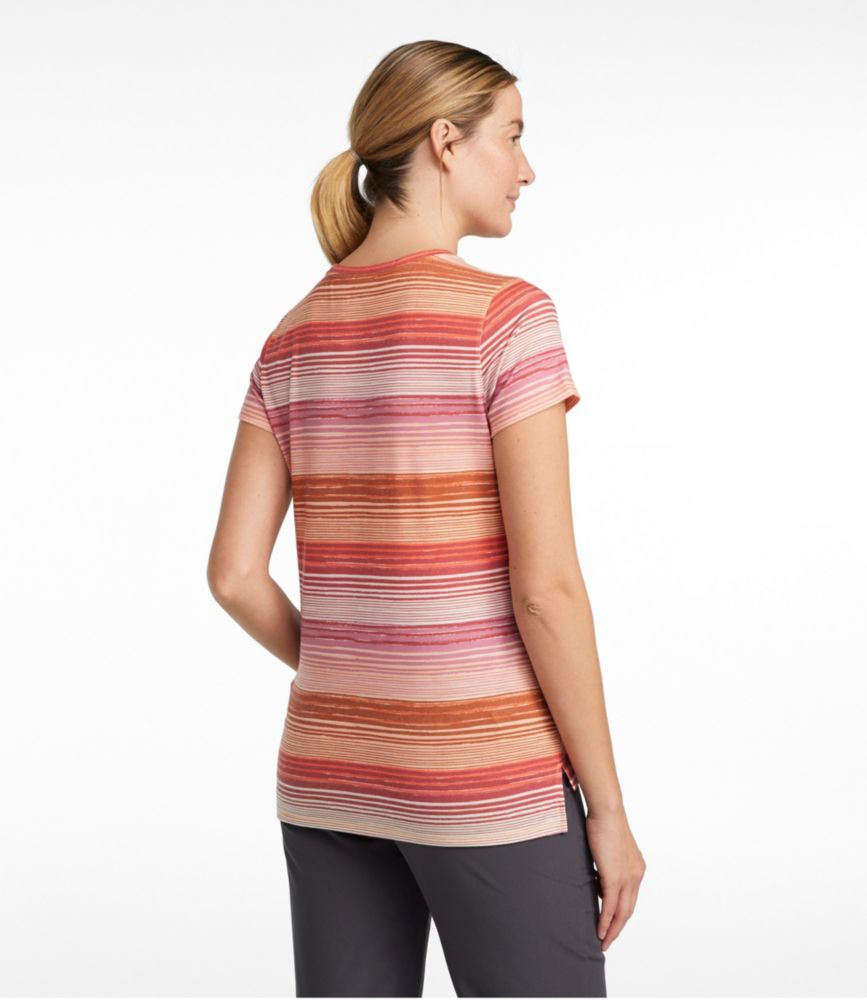 Women's Everyday SunSmart Tee, Short-Sleeve Stripe - image 2