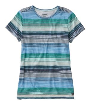 Women's Everyday SunSmart® Tee, Short-Sleeve Stripe
