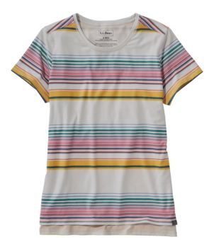 Women's Everyday SunSmart® Tee, Short-Sleeve Stripe