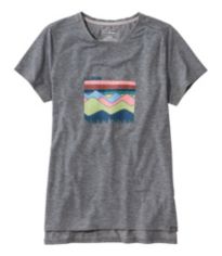 Women's Everyday SunSmart® Tee, Short-Sleeve Stripe