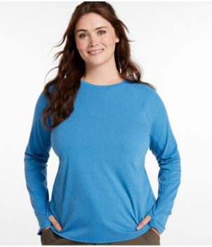 Women's Everyday SunSmart® Tee, Crewneck Long-Sleeve