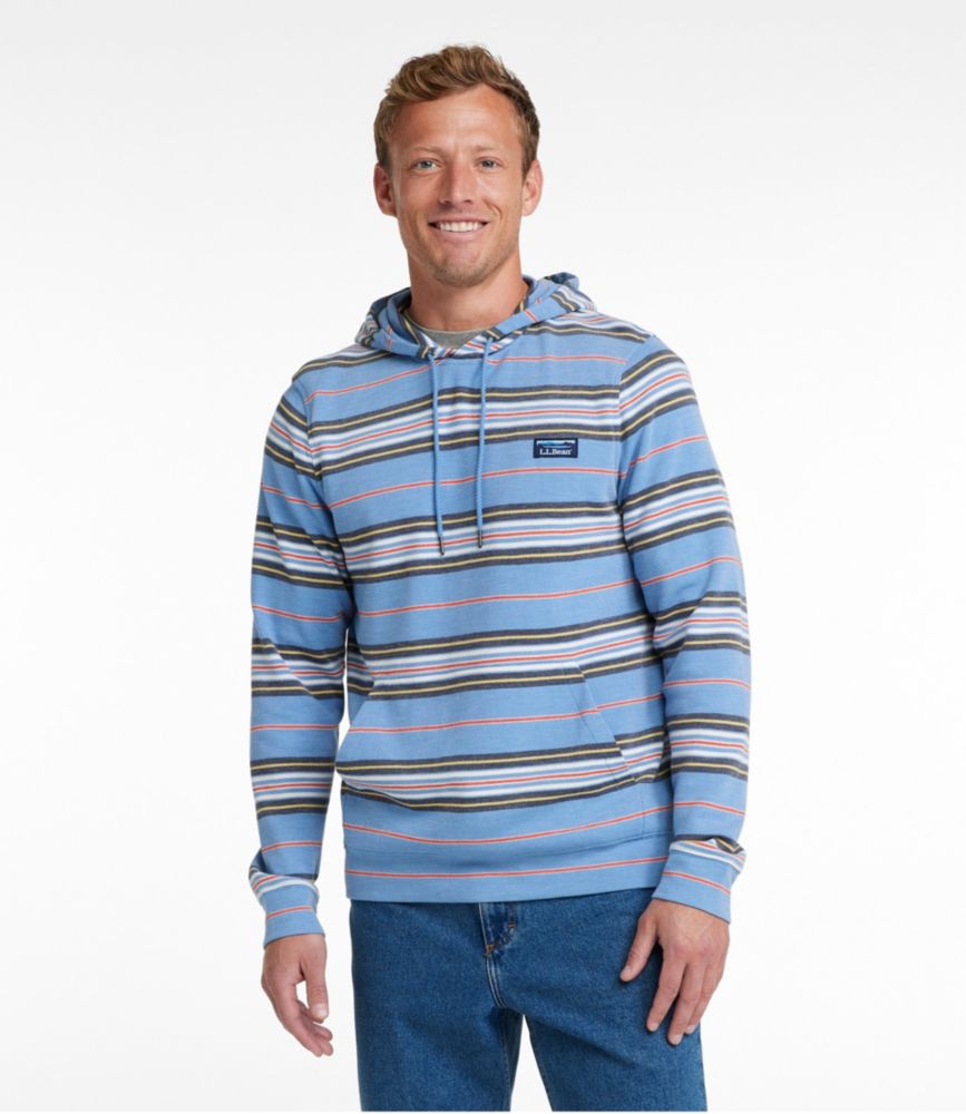 Men's Comfort Stretch Piqué Hoodie, Stripe, , small image number 2