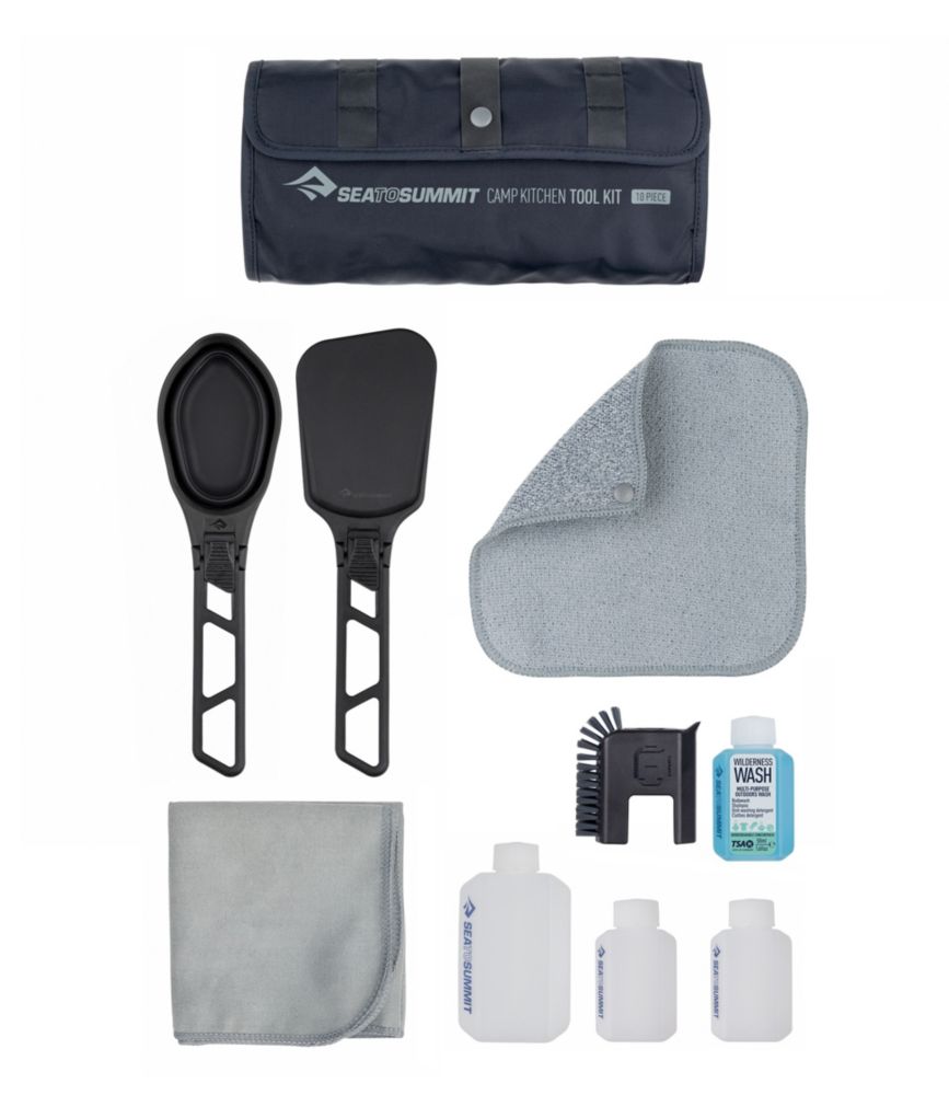 Sea To Summit Camp Kitchen Tool Kit, 10Piece Dishes & Utensils at L