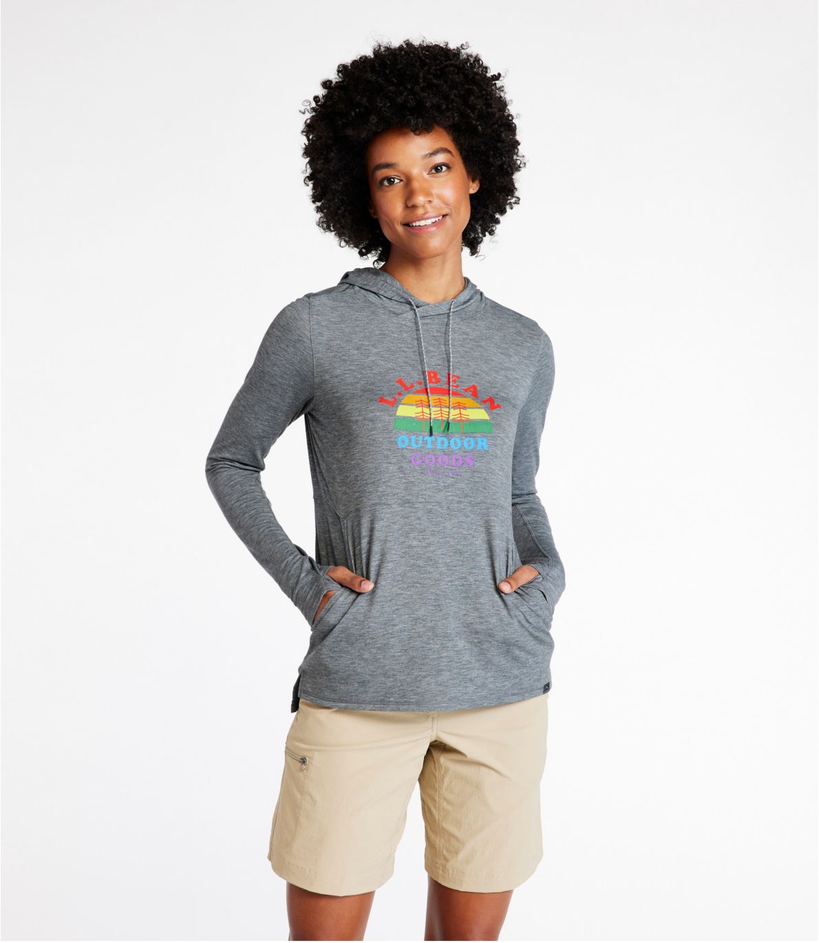 Women's Everyday SunSmart™ Hooded Pullover, Long-Sleeve Graphic