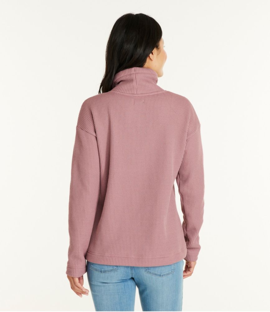 Women's Birchwood Brushed Waffle Funnelneck, , small image number 2