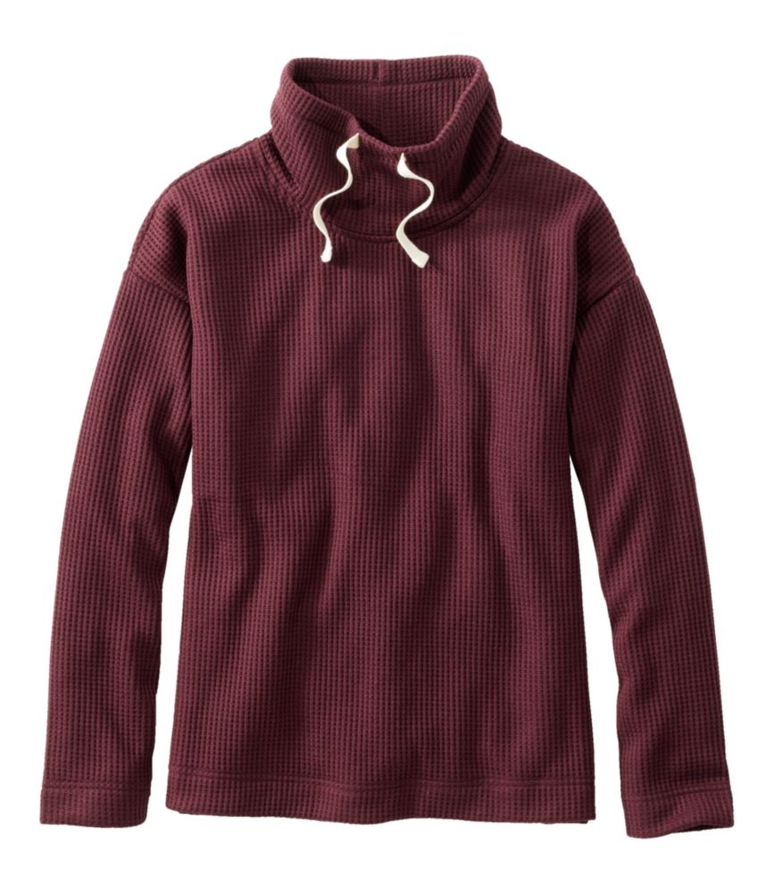Women's Birchwood Brushed Waffle Funnelneck, , small image number 5