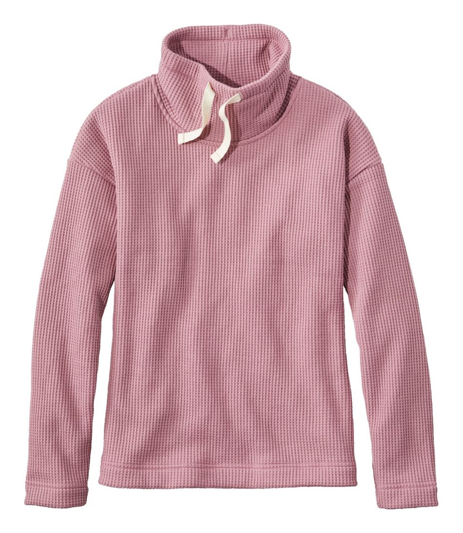 Women's Birchwood Brushed Waffle Funnelneck | Tees & Knit Tops at L.L.Bean