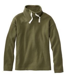 Women's Birchwood Brushed Waffle Funnelneck