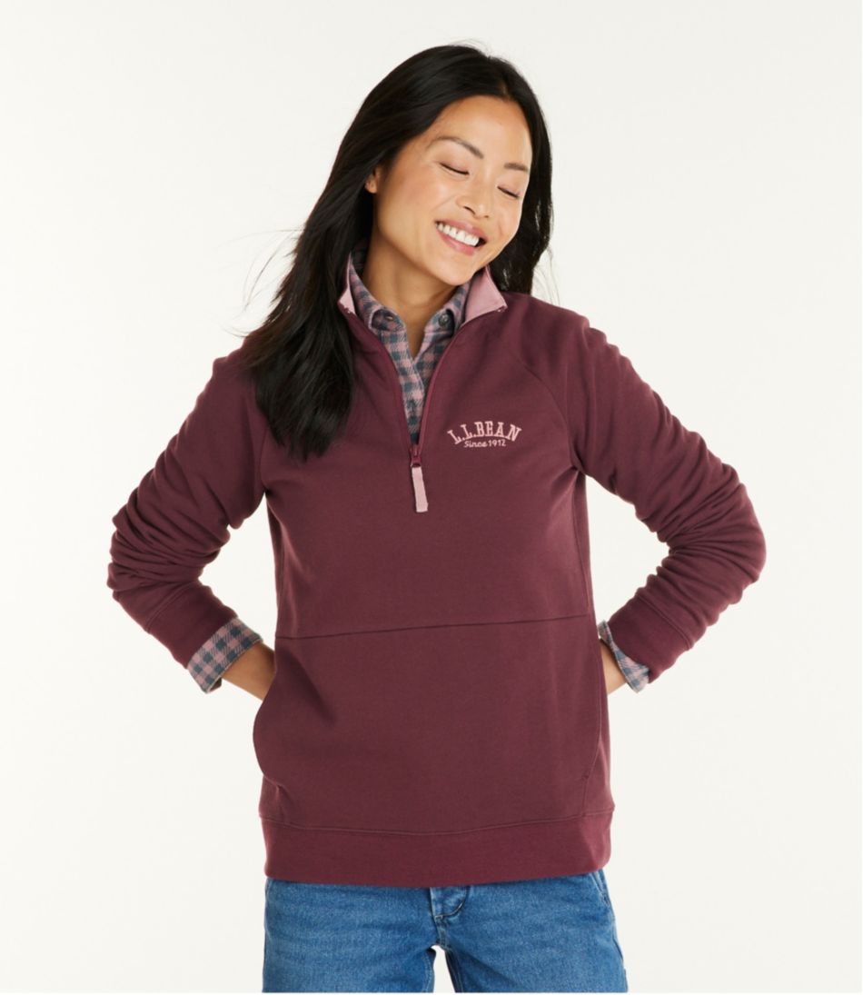 Women's L.L.Bean 1912 Sweatshirt, Sherpa-Lined Hoodie