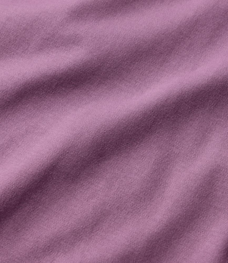 Women's Pima Cotton Tee, Shawl Long-Sleeve