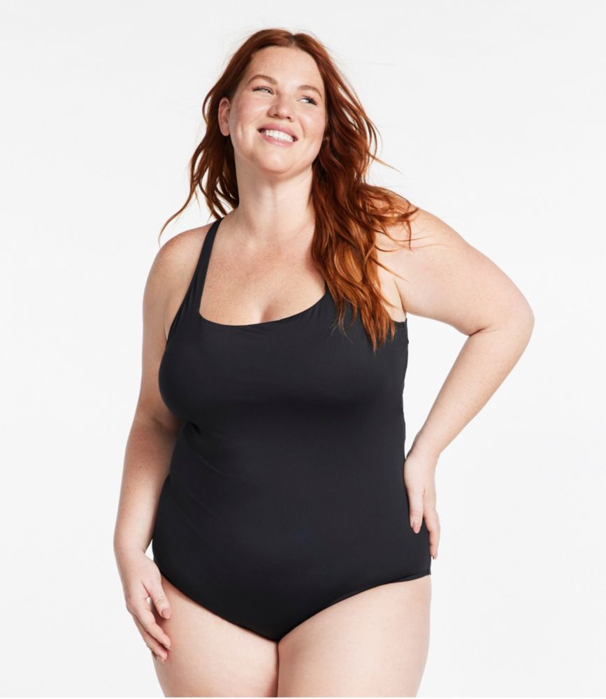 Women's New Currents Swimwear, Squareneck Tanksuit