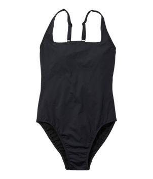 Women's New Currents Swimwear, Squareneck Tanksuit