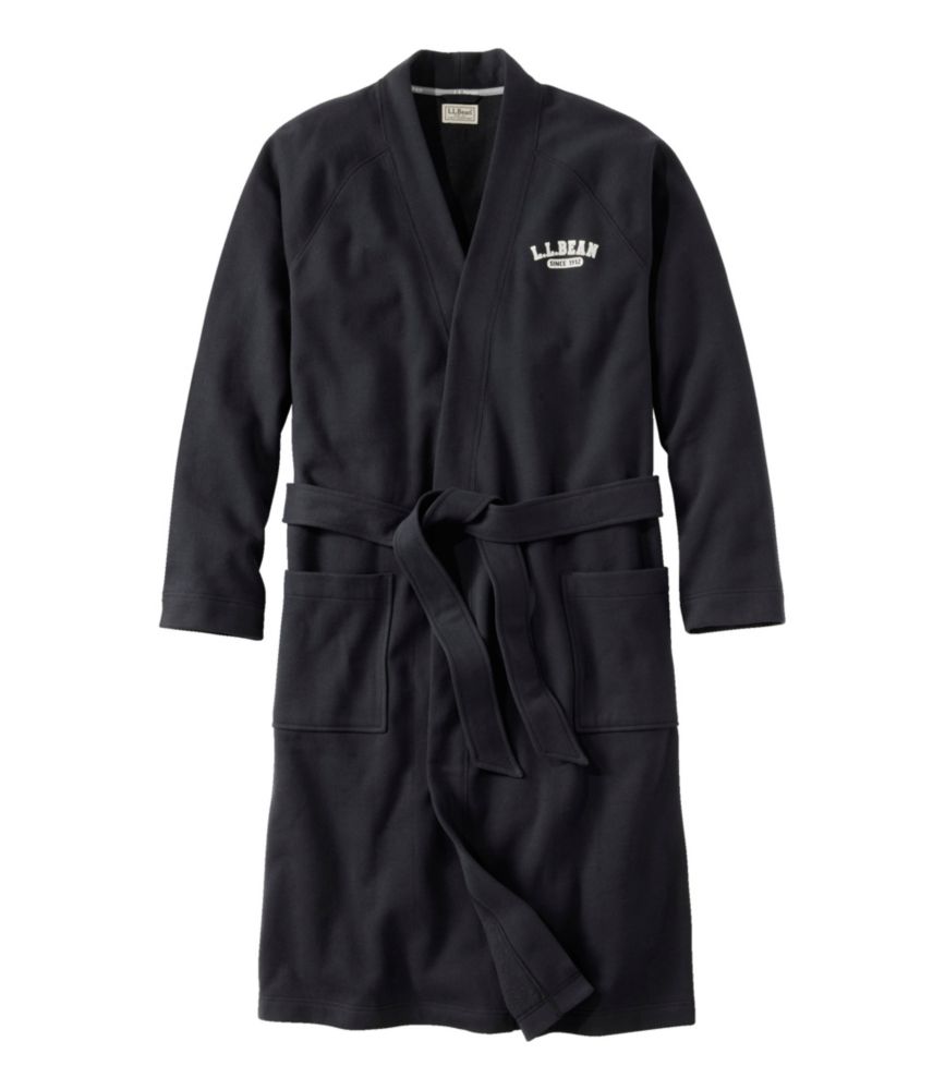 Men's 1912 Robe, Unlined, Midnight Black, small image number 1