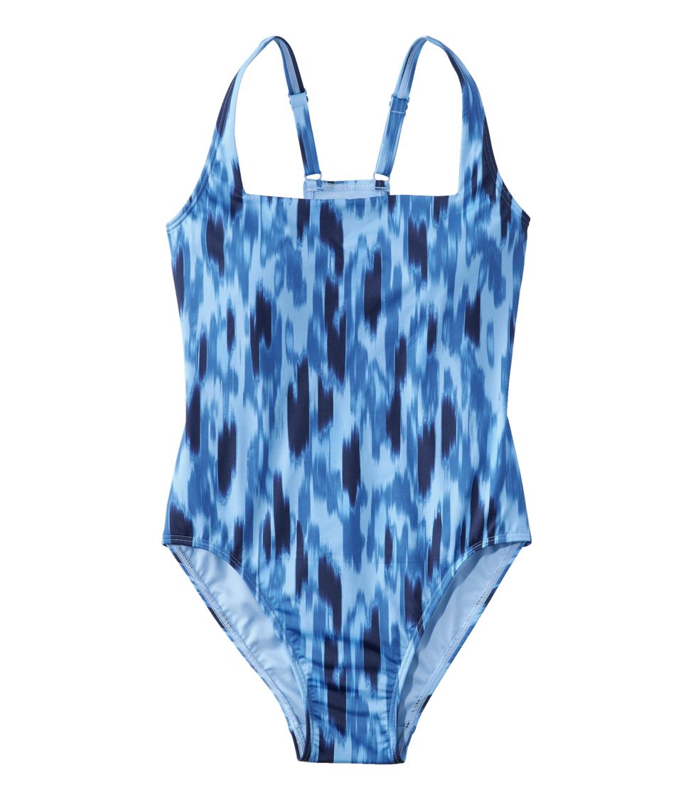 Women's New Currents Swimwear, Squareneck Tanksuit, Print