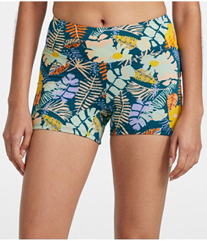 Women's New Currents Swimwear, Swim Shorts Print