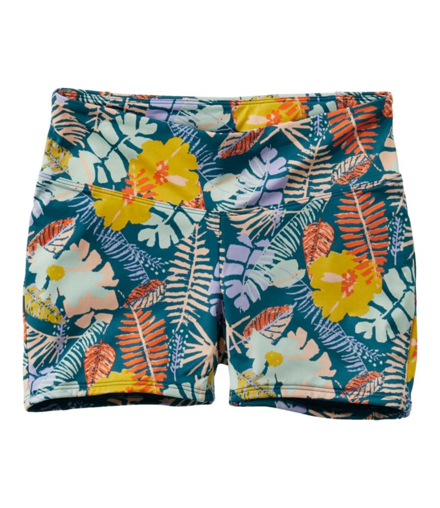 Women's New Currents Swimwear, Swim Shorts Print, French Lilac Feather Fern, small image number 3
