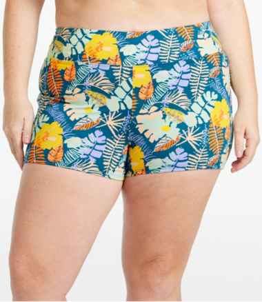Women's New Currents Swimwear, Swim Shorts Print