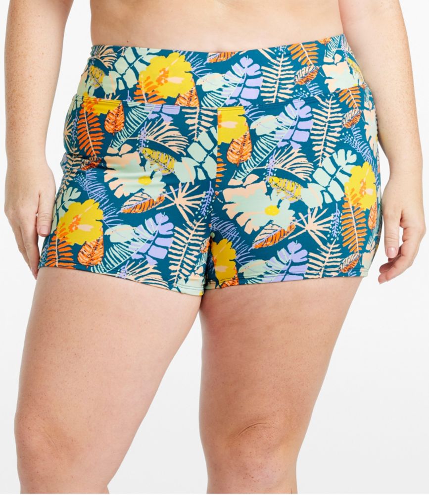 Women's New Currents Swimwear, Swim Shorts Print