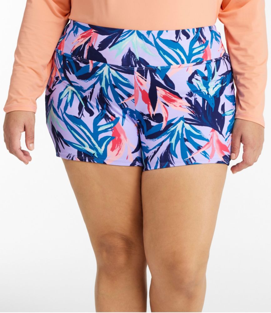Women's New Currents Swimwear, Swim Shorts Print