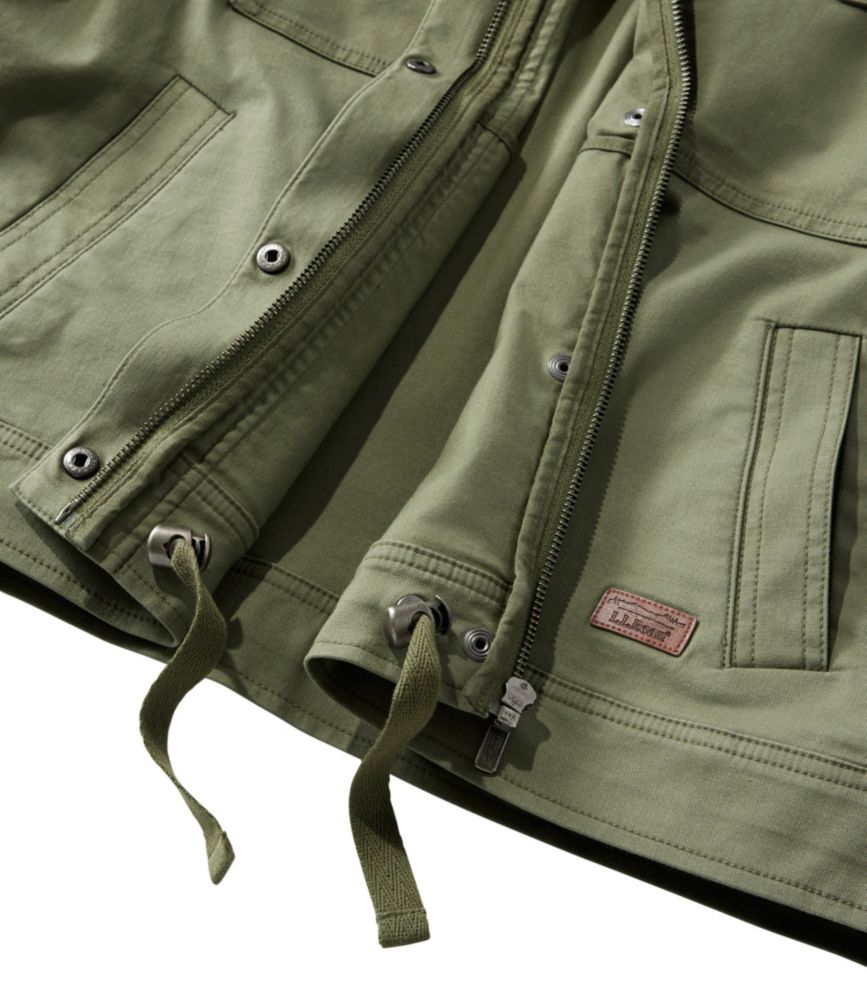 Women's BeanFlex Short Utility Jacket, Deep Olive, small image number 5