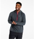 Men's Adventure Grid Fleece, Hooded Half-Zip