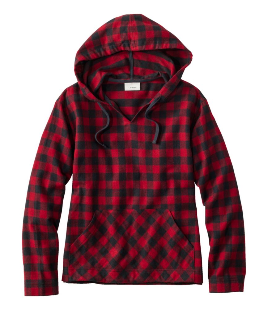 Women's Scotch Plaid Flannel Sleep Top, Rob Roy, small image number 1