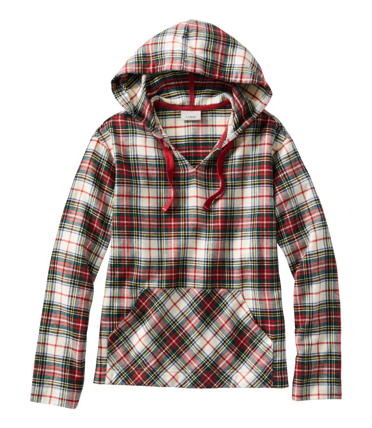 Women's Scotch Plaid Flannel Sleep Top