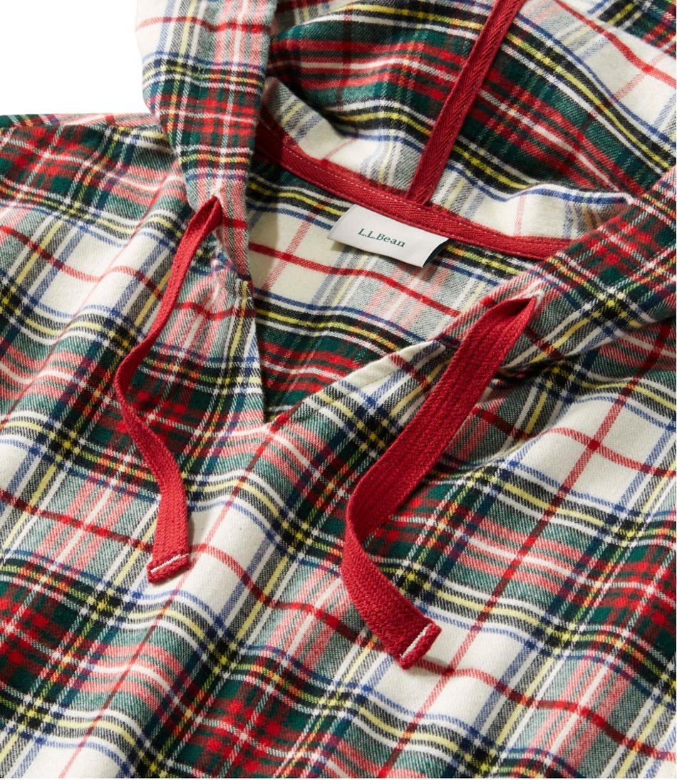 Women's Scotch Plaid Flannel Sleep Top