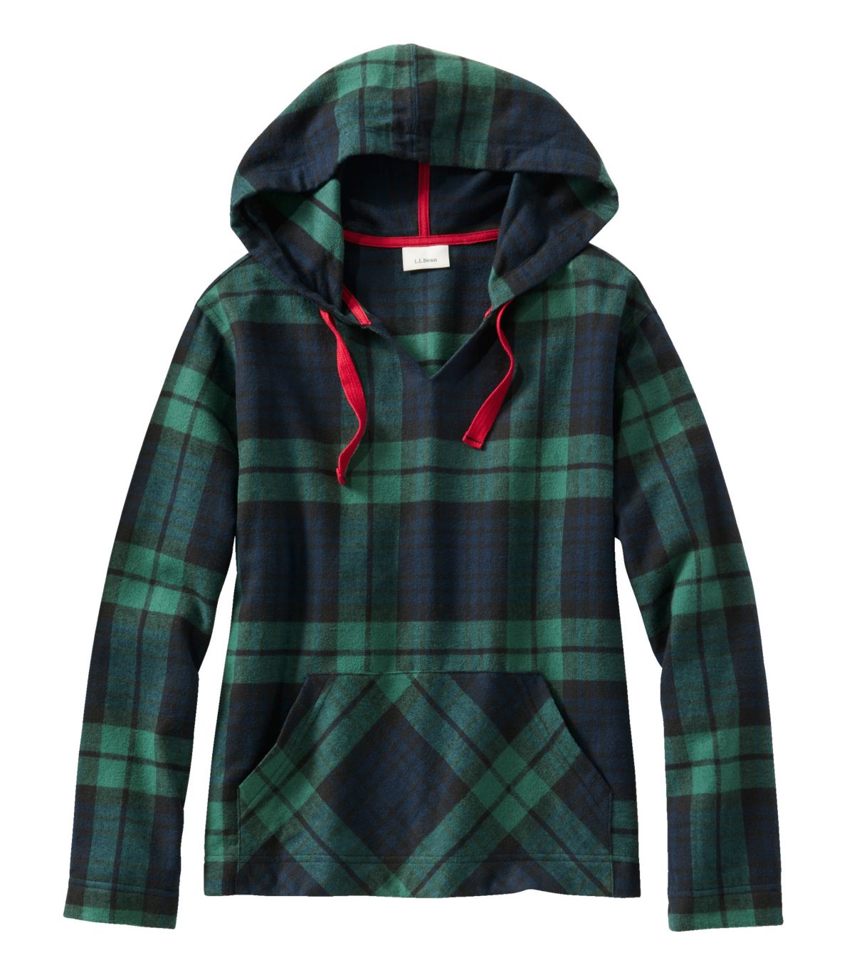 Women's Scotch Plaid Flannel Sleep Top