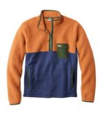 Men's L.L.Bean Sweater Fleece Sherpa Hybrid Pullover