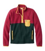 Men's L.L.Bean Sweater Fleece Sherpa Hybrid Pullover