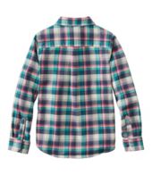 Kids' Cozy Fleece Shirt Jacket, Plaid