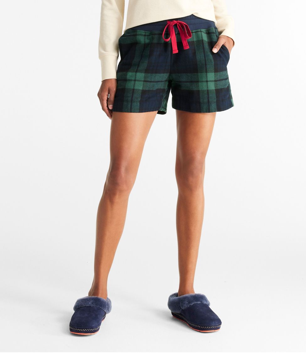 Adult Flannel Pajama Shorts