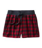 Flannel Pajama Shorts