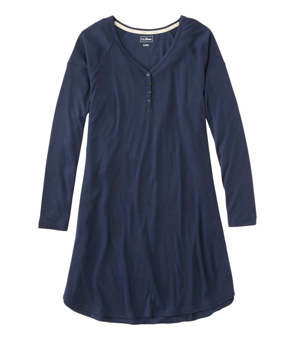 Women's Restorative Sleepwear, Long-Sleeve Henley