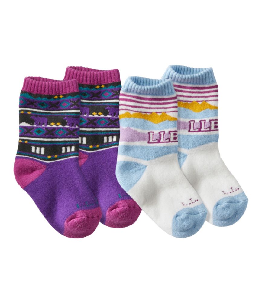 Toddlers' Katahdin Socks, Two-Pack | Accessories at L.L.Bean