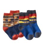 Toddlers' Katahdin Socks, Two-Pack