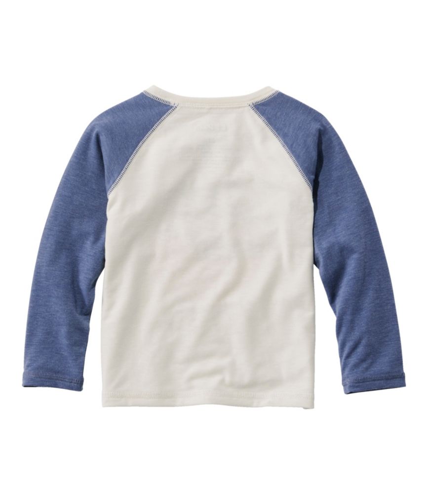 Toddlers' Everyday SunSmart® Tee, Long-Sleeve, Cool Sea Blue L.L.Bean, small image number 4