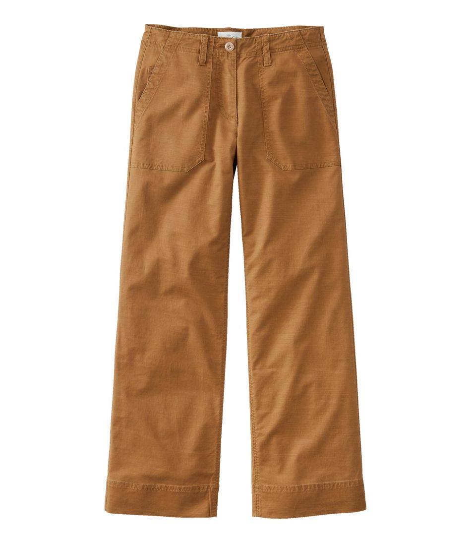 Ankle-length Cotton Pants