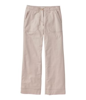 Women's Signature Utility Pants, Mid-Rise Wide-Leg Ankle-Length