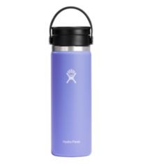 Hydro Flask 24oz Wide Mouth Flex Straw Cap White