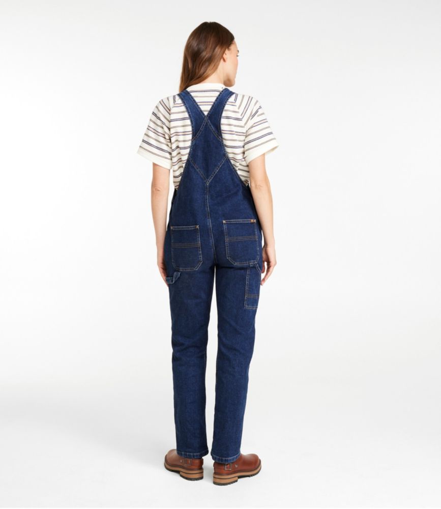 Women's 207 Vintage Jeans, Overalls, Washed Indigo, small image number 3